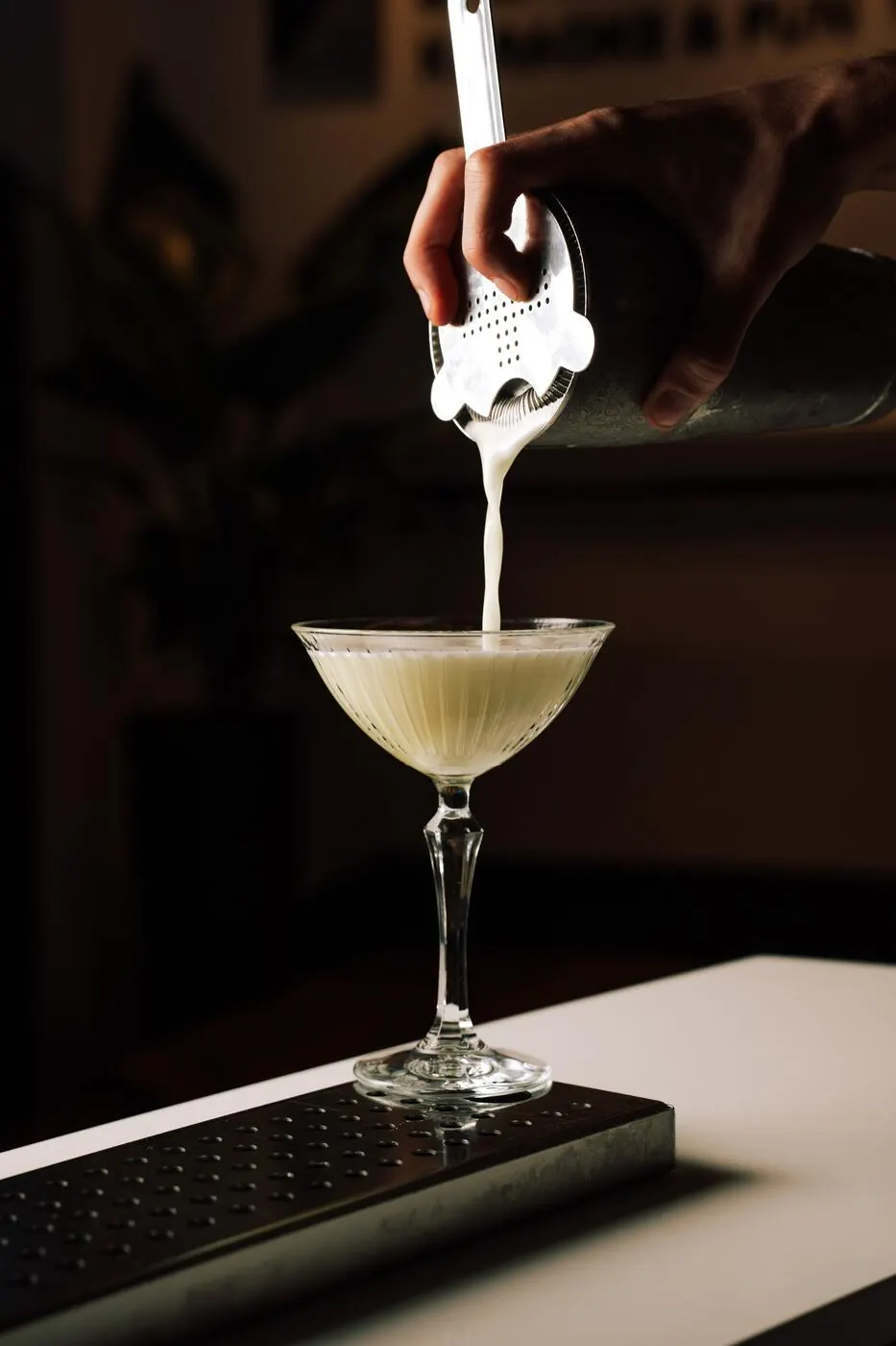 Cocktail from the shaker