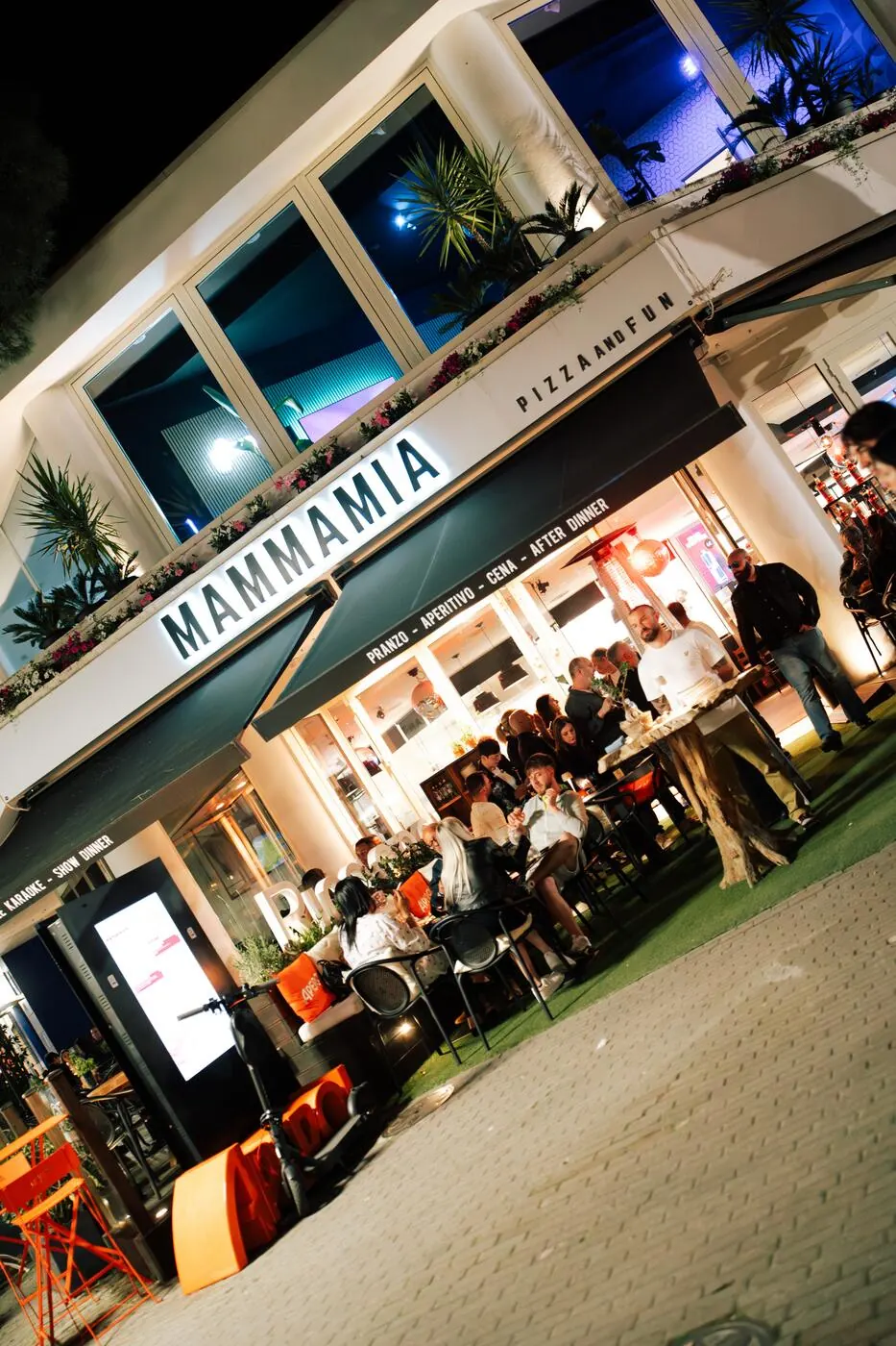 L’ingresso del Mammamia