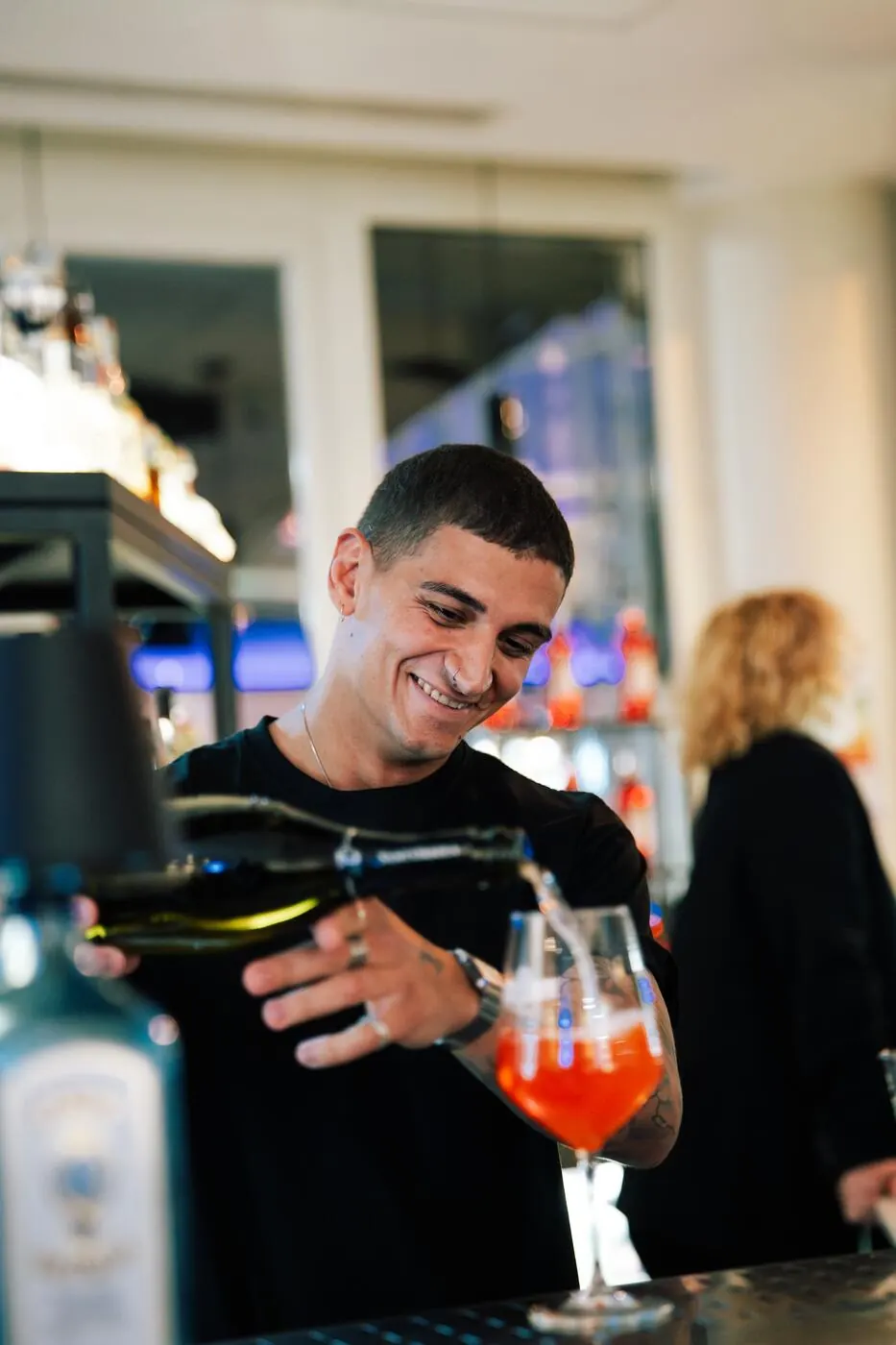 Spritz at the bar